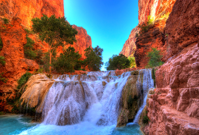 , , , , , , Beaver, Falls, Grand Canyon, National Park, Arizona, 