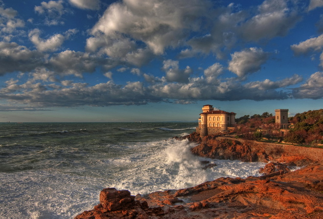 , , , , , HDR, Boccale Castle Livorno, 