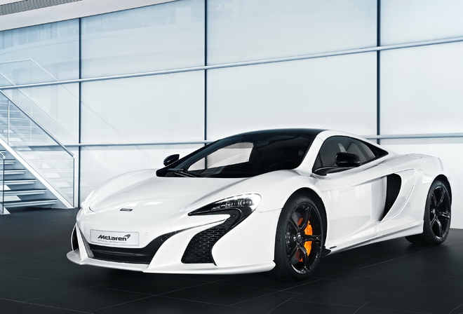 supercar, white, mclaren 650s