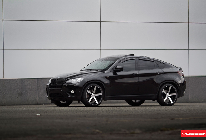 vossen, black, bmw x six, jeep, drives, bmw x6, tuning