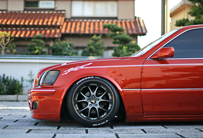 Toyota, Japanese, Crown, Wheels, Tuning, VIP Style, Majesta