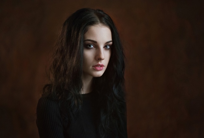 Alla Berger, Maxim Maximov, women, face, portrait