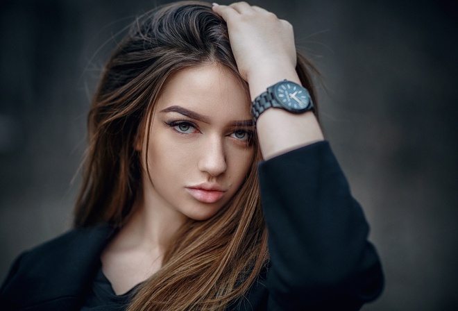 women, face, portrait, depth of field