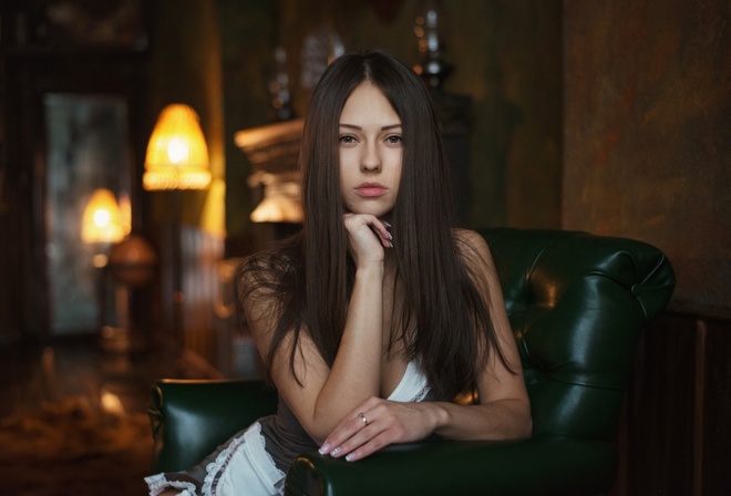 Catherine Timokhina, women, Maxim Maximov, portrait