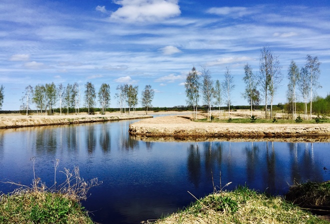 AristovArt, , landscape, nature, , river, 