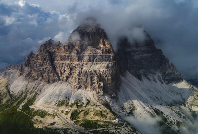 Tre Cime di Lavaredo, dolomites, italy,  