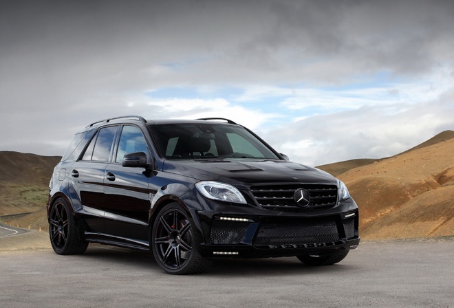 Mercedes-Benz, ML 63, black