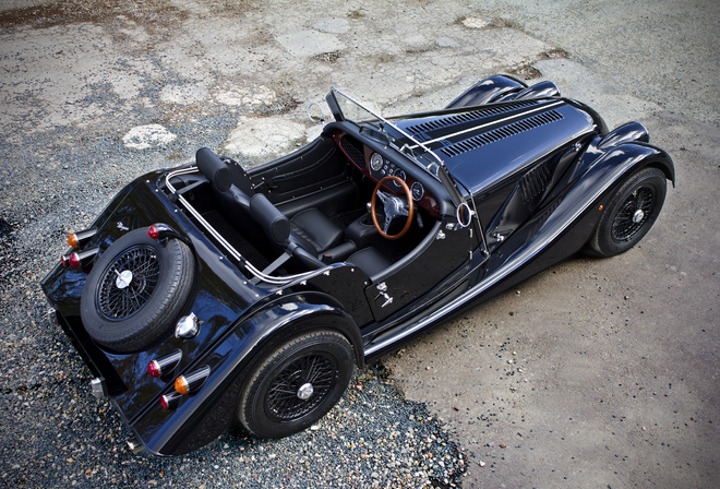 Morgan, Cabriolet, black