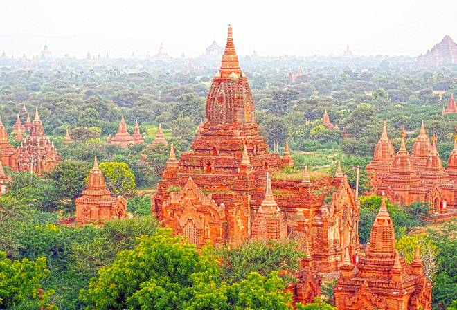 Asian, Bagan, Myanmar, Burma, ,  