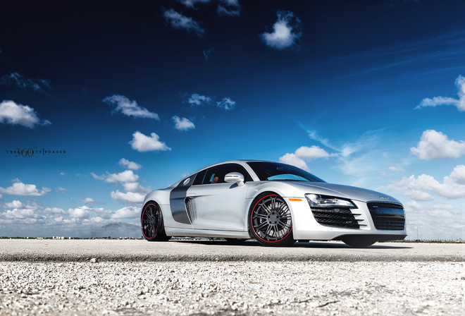 silver audi r8, , 