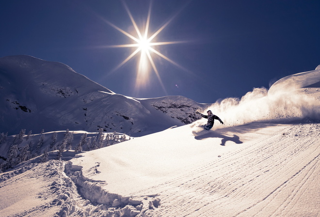 mountain, sport, snow, ski