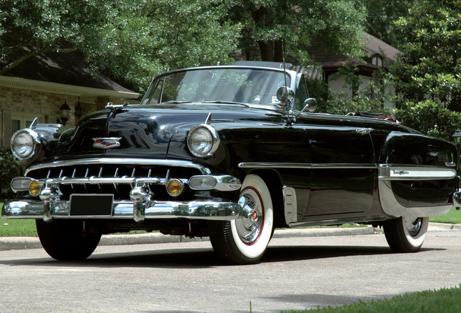 chevrolet, bel air, convertible, 1954