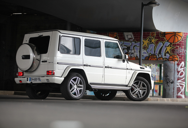 amg, Mercedes, g63, white