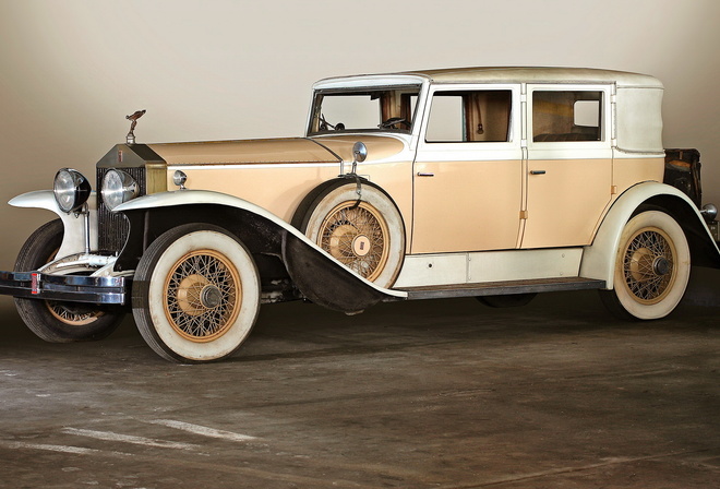 rolls-royce, phantom, avon, 1929, retro