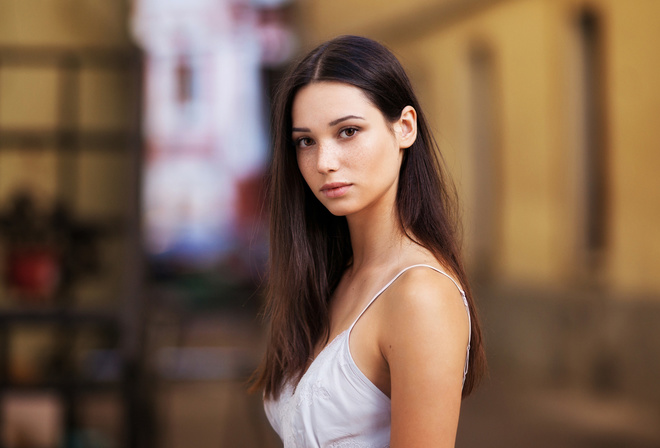 Mariya Volokh, women, portrait, Maxim Maximov