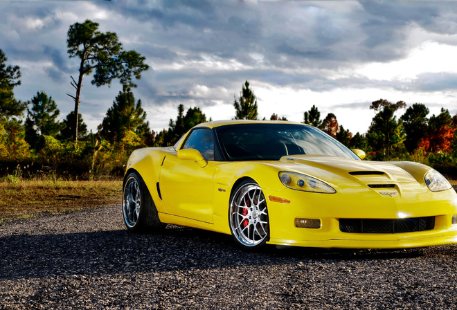 chevrolet, wide, body, z06, corvette