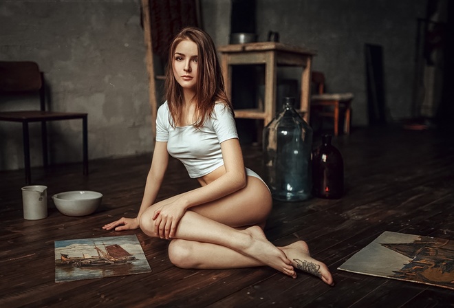 Girl, Body, Picture, Legs, Vasilisa Sarovskaya