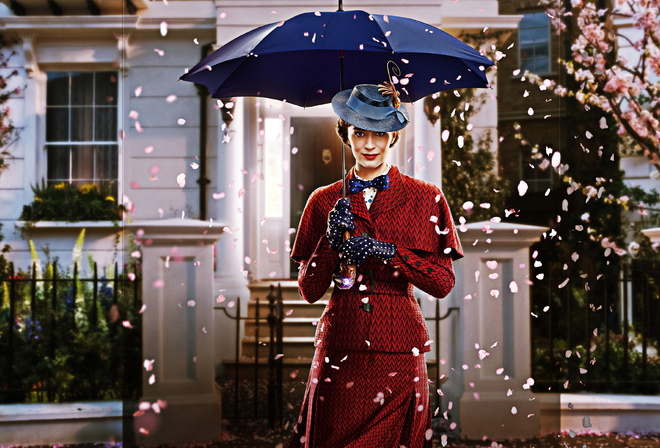 Mary Poppins Returns, promotional materials, main character, Emily Blunt