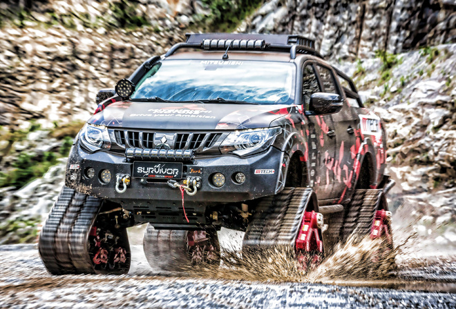 Mitsubishi, L200, Triton, Survivor, offroad, SUV