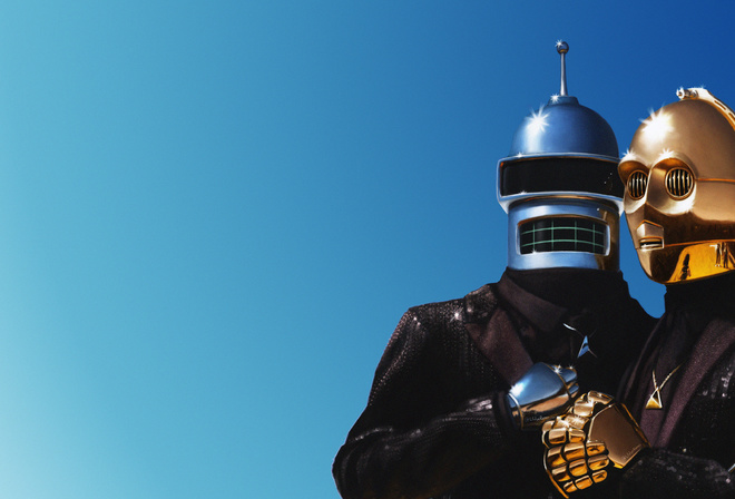 Daft Punk, Bender, Android c3po, music