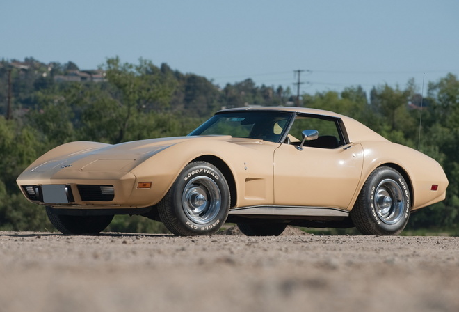 chevrolet, corvette, 1977