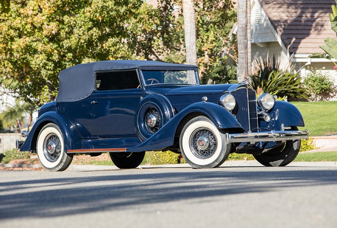 packard, victoria, eight, convertible, 1934