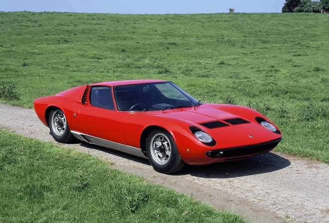 lamborghini, miura, p400, 1967