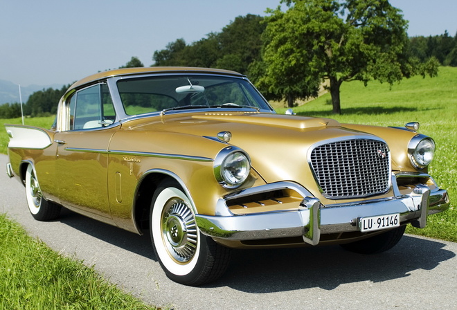 studebaker, golden, hawk, 1957