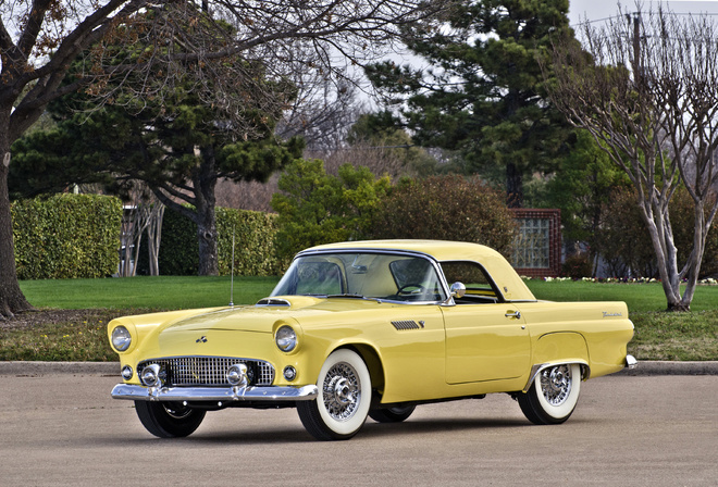 ford, thunderbird, 1956