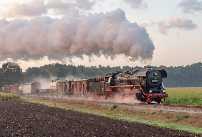 , steam, locomotive, railroad, train, grass, Apeldoorn, Guelders, Netherlands