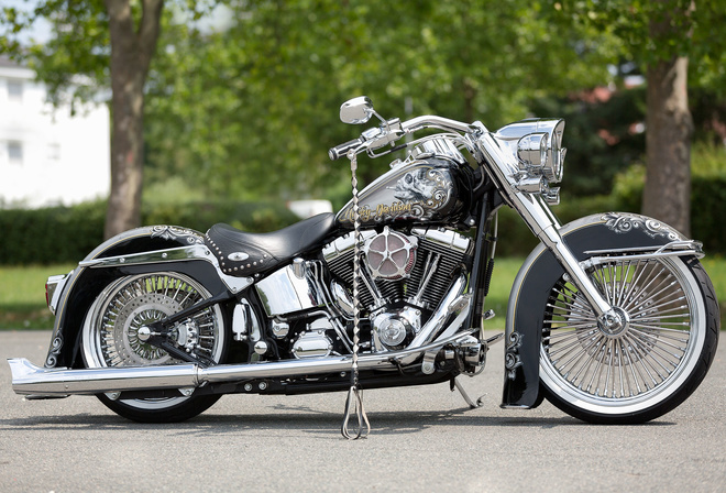 Harley-Davidson, Softail, Heritage, Classic, La Catrina, , 