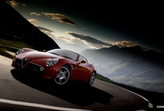 car, Alfa Romeo 8C