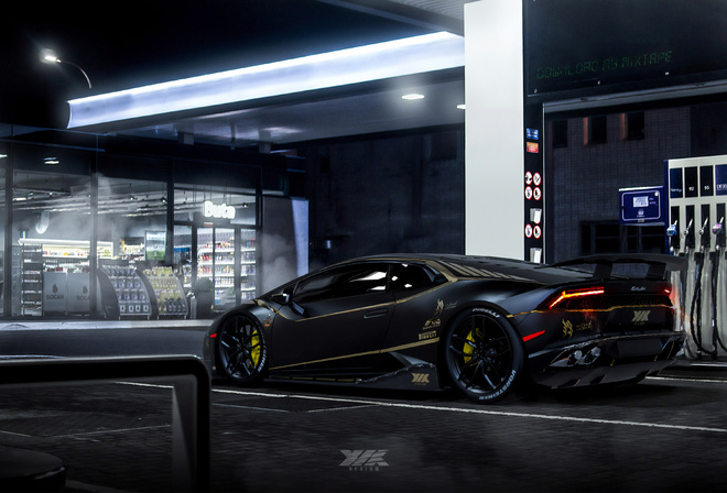 Lamborghini, Black