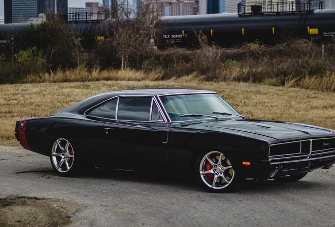 american, classic, car, dodge, charger