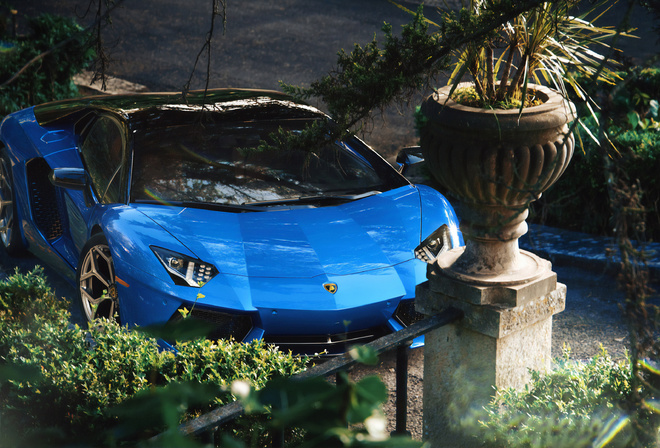 Blue, Aventador