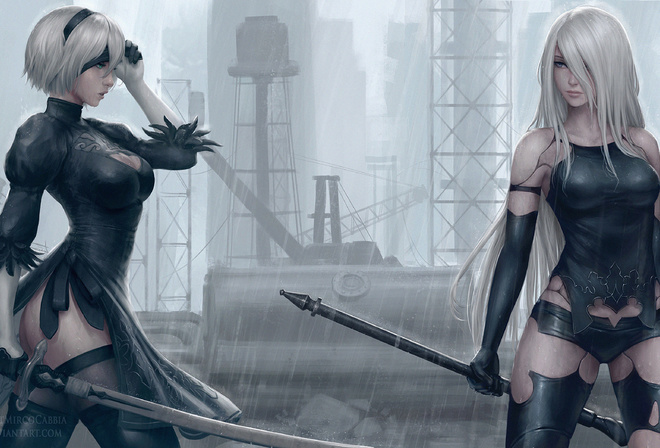 2b And A2, Nier, Automata