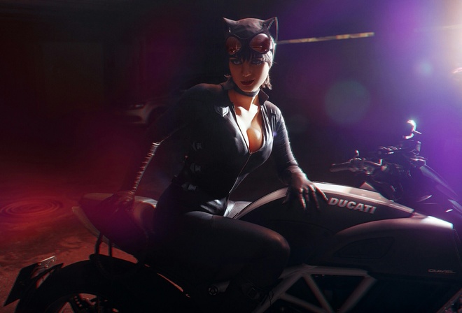 Catwoman, black