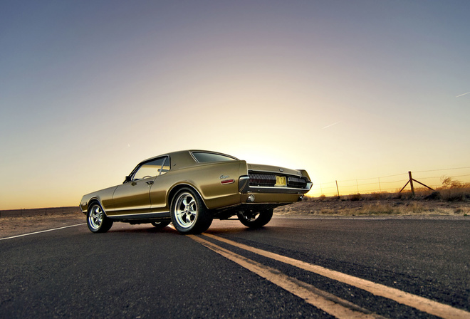 mercury, cougar, 1968