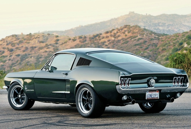 ford, mustang, 1967, fastback