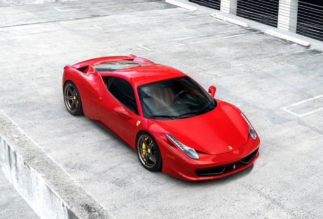 ferrari, 458, red, ferrari, sports car