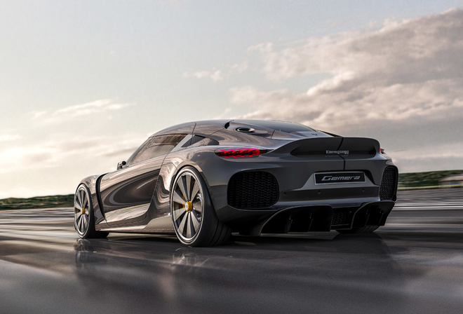 Koenigsegg, Gemera, 2021, front view, luxury, supercar