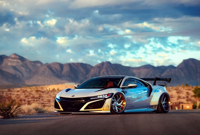 Honda, NSX, tuning, supercars, road