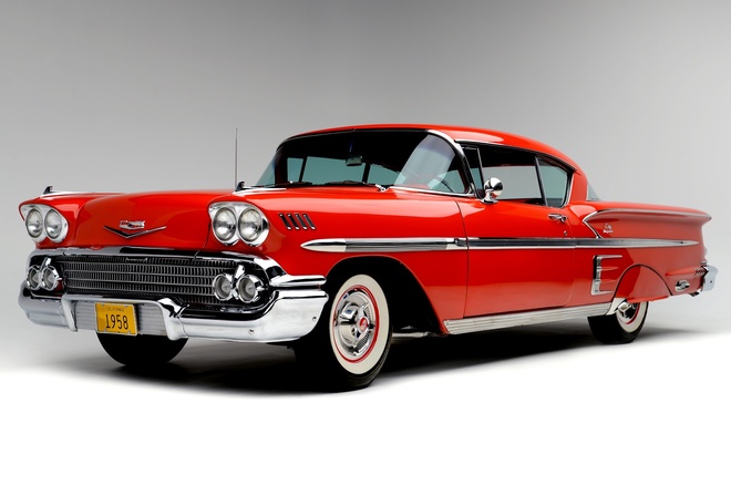 chevrolet, impala, 1958