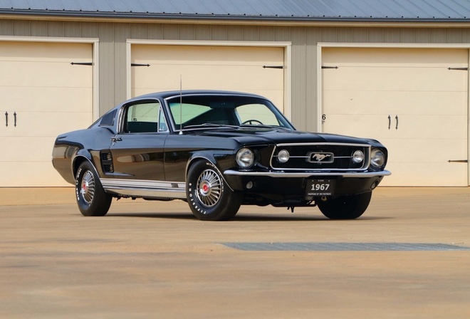 ford, mustang, 1967, fastback