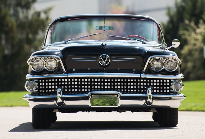 buick, luxury, convertible, 1958