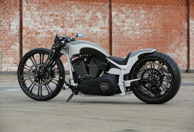 harley davidson, custom, thunderbike