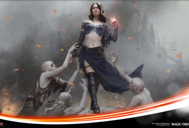 liliana defiant necromancer, karla ortiz, , 