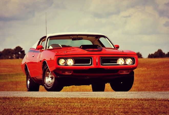 american, classic, car, dodge, charger