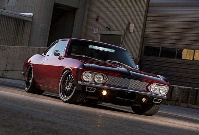 chevrolet, corvair, custom, pro touring