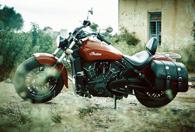 indian, scout, bike